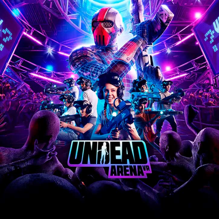 Age limit: +13 / Game time: 15 min / Game style: Cooperativt / Description: Survive waves of zombies with your team in an intense arena